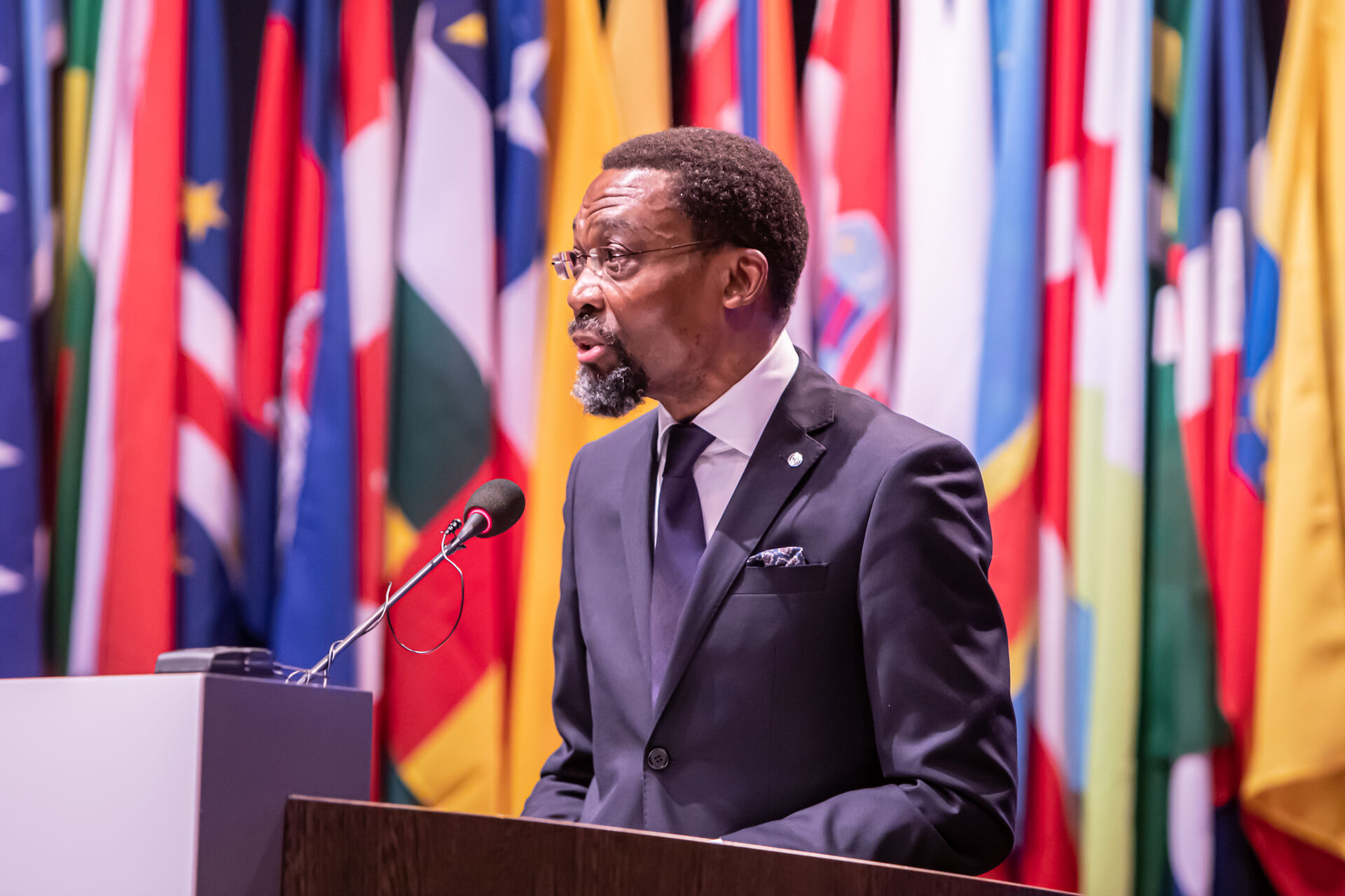 Chile Eboe-Osuji, président de la Cour pénale internationale (CPI)