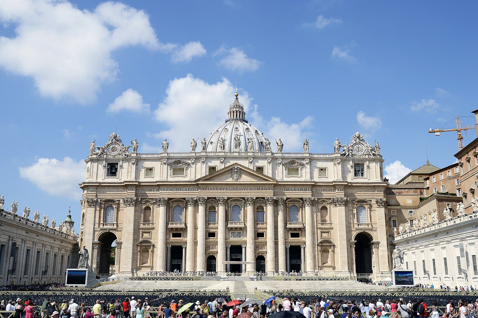Saint Peter's Basilica in the Vatican.