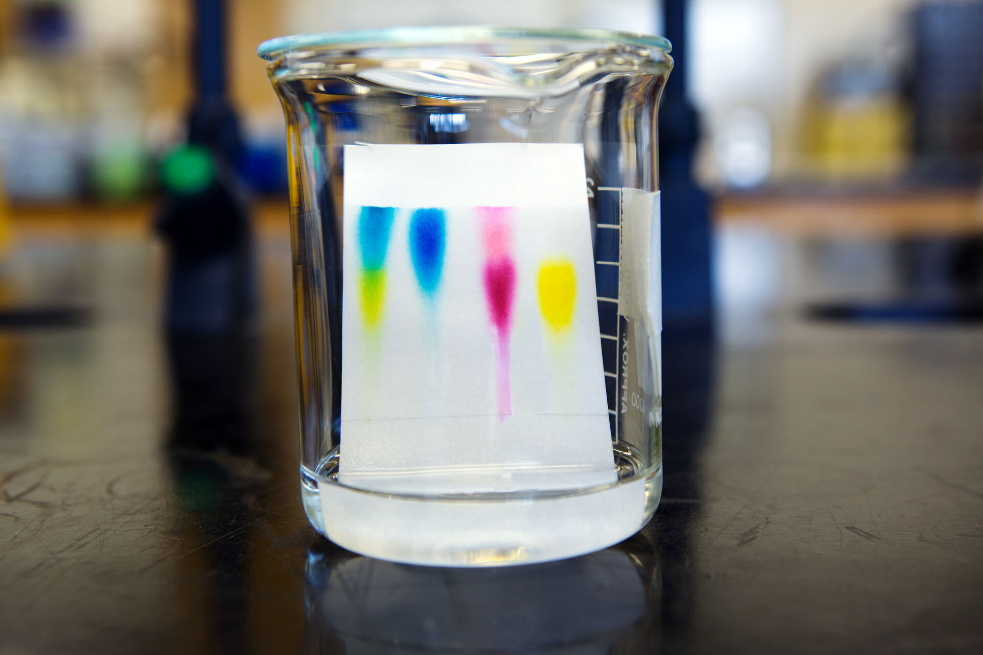 La chromatographie sur papier