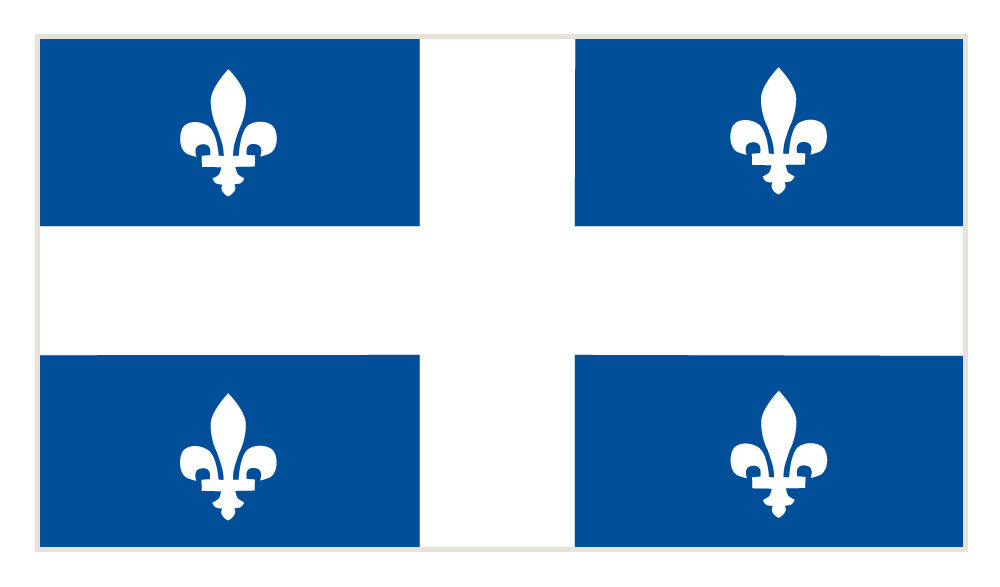 The Quebec Flag.