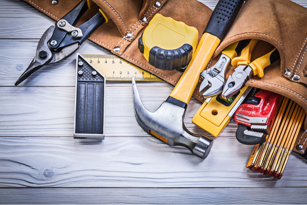 Equipment needed to build a house