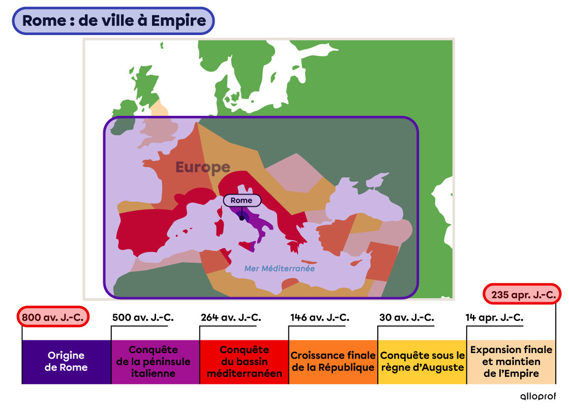 Carte de Rome