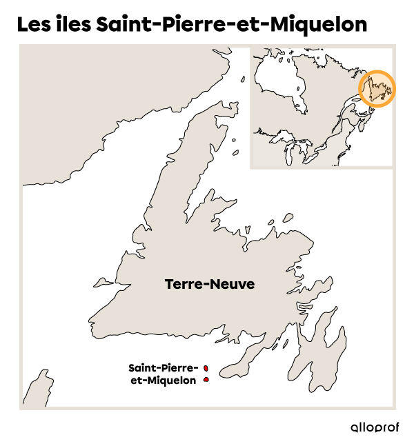 Les iles Saint-Pierre-et-Miquelon