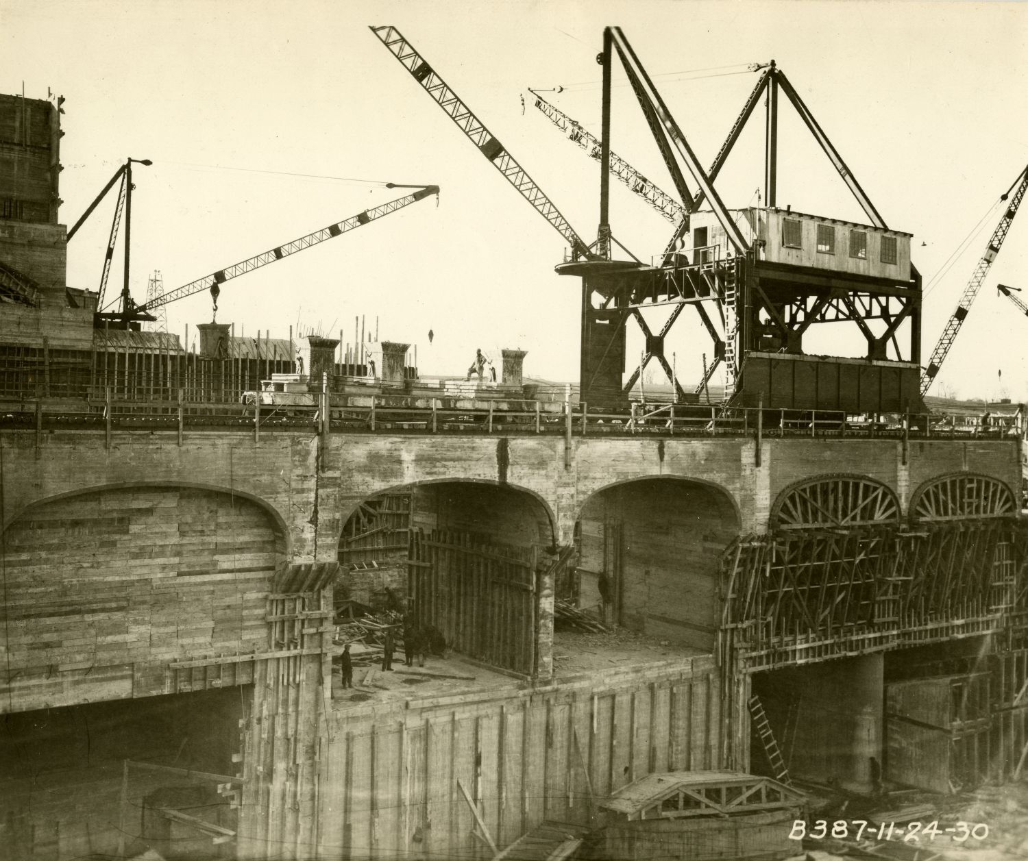 A Hydroelectric Plant in 1932.