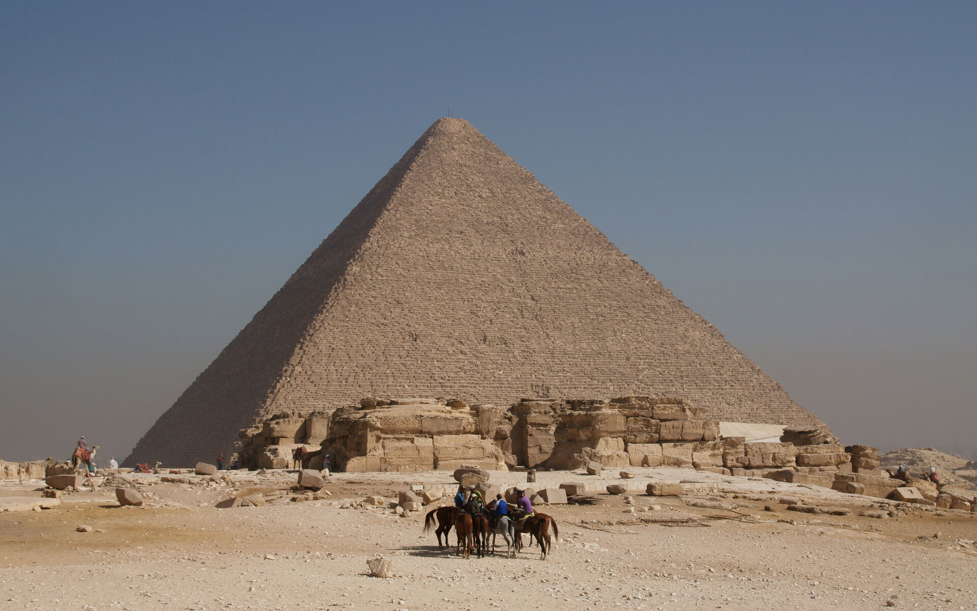 La pyramide de Khéops