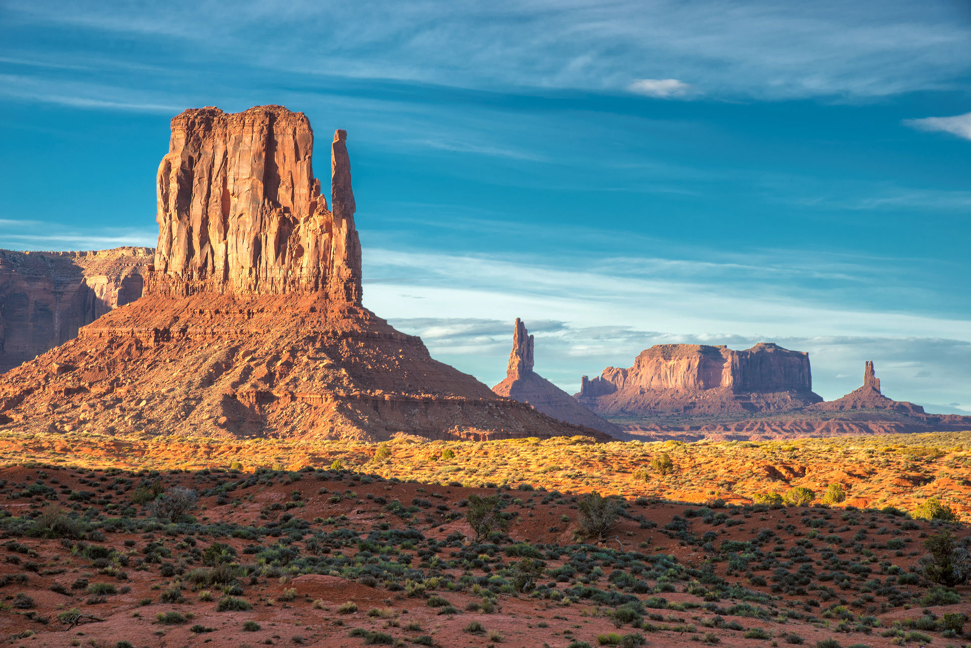 Un paysage rocheux