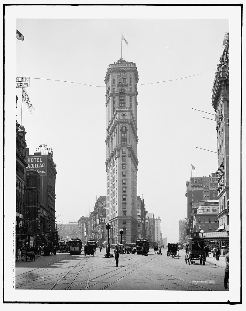 Times Square, New York City, 1908.
