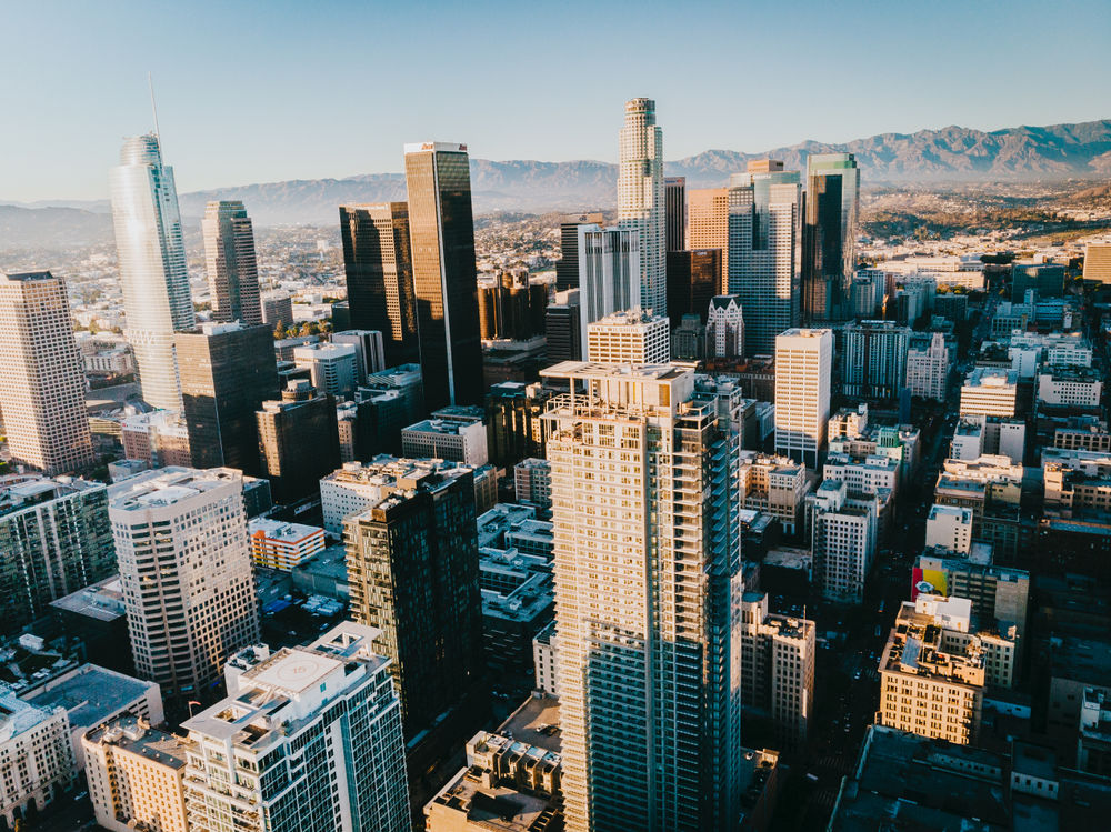 Downtown Los Angeles.