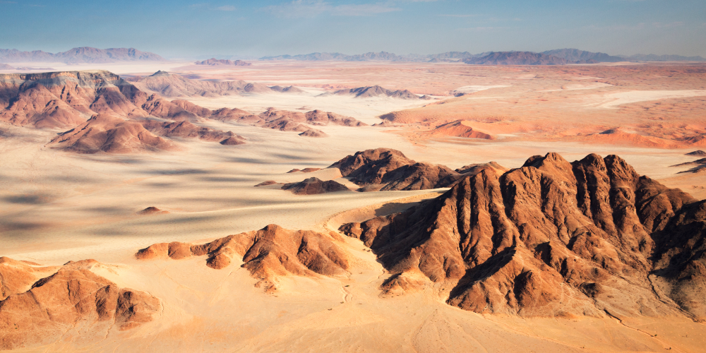 Le désert du Namib en Namibie