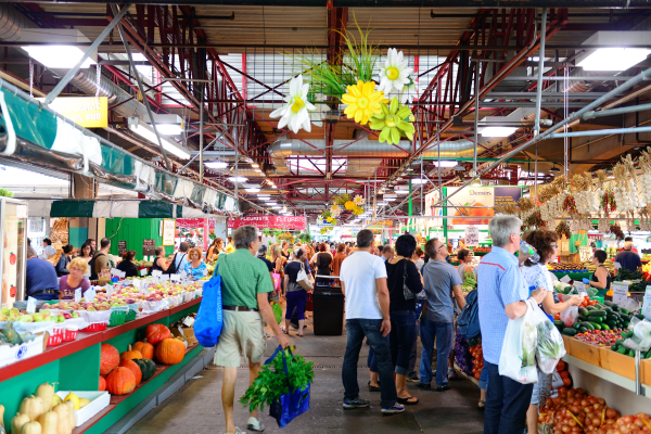 Jean-Talon Market.