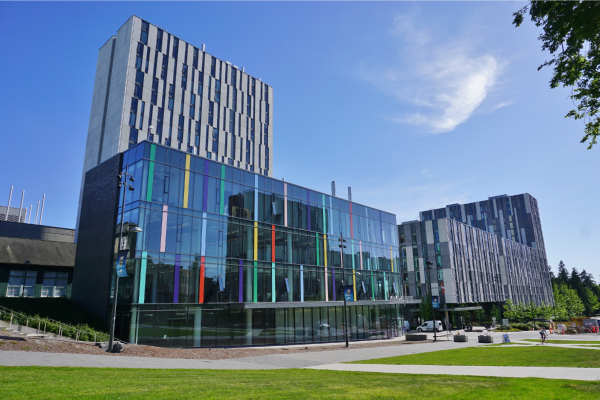Une partie du campus de l’Université de la Colombie-Britannique