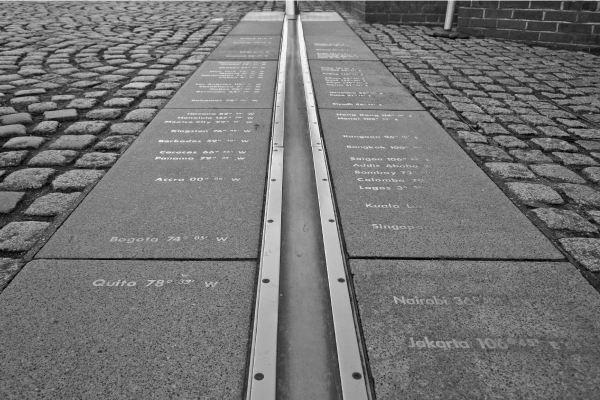 Le méridien de Greenwich