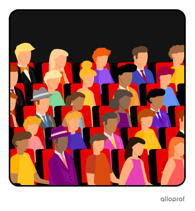 Very quiet audience