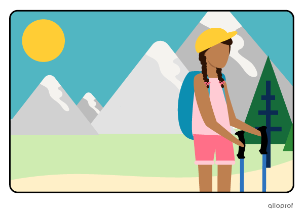 summer hiking.