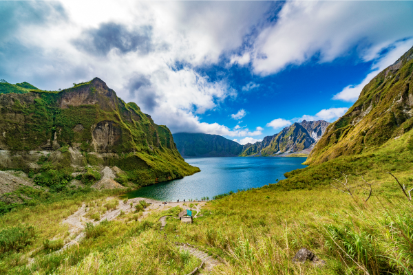 Photographie du Pinatubo.