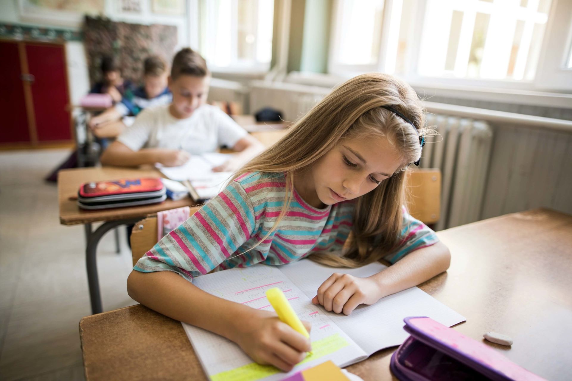 Why some children have memory blanks during exams?