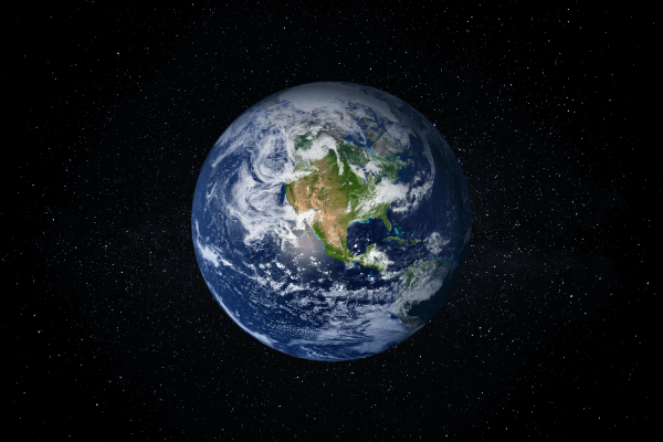 La planète Terre.