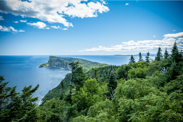 Le parc national Forillon.