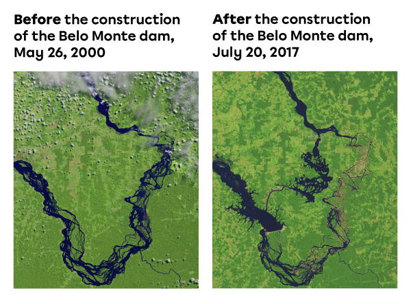 Xingu River.