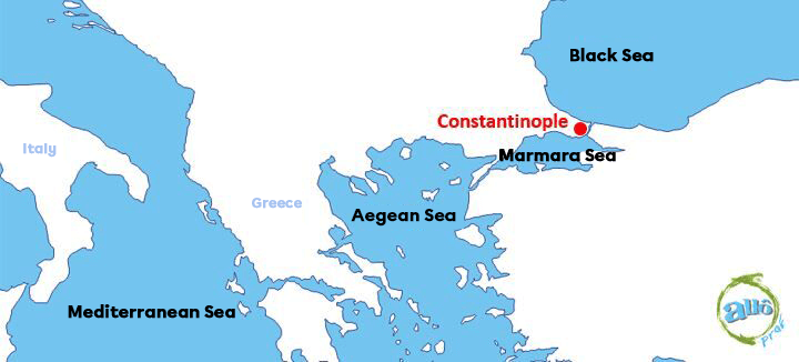 Constantinople’s Geographic Location.