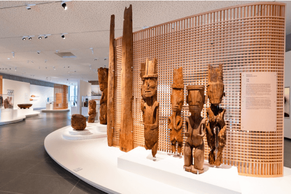 Une exposition au Musée de Tahiti et ses iles.