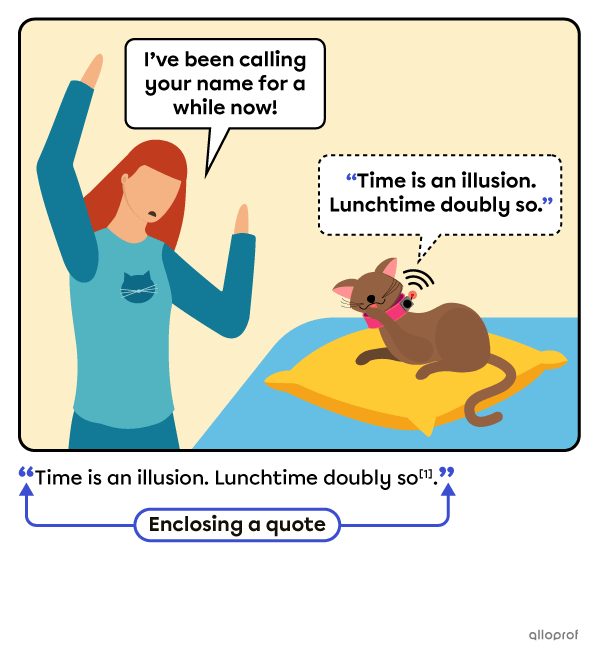 Punctuation—Quotation Marks (“ ”) | Alloprof