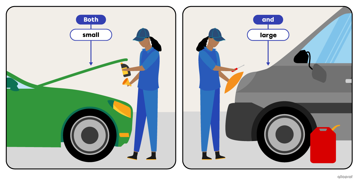 Mechanic repairing vehicles. 