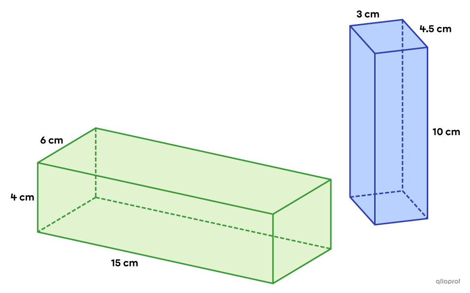 Congruent and Similar Solids | Secondaire | Alloprof