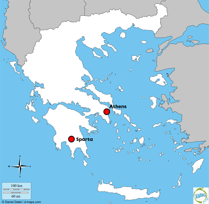 The city of Sparta