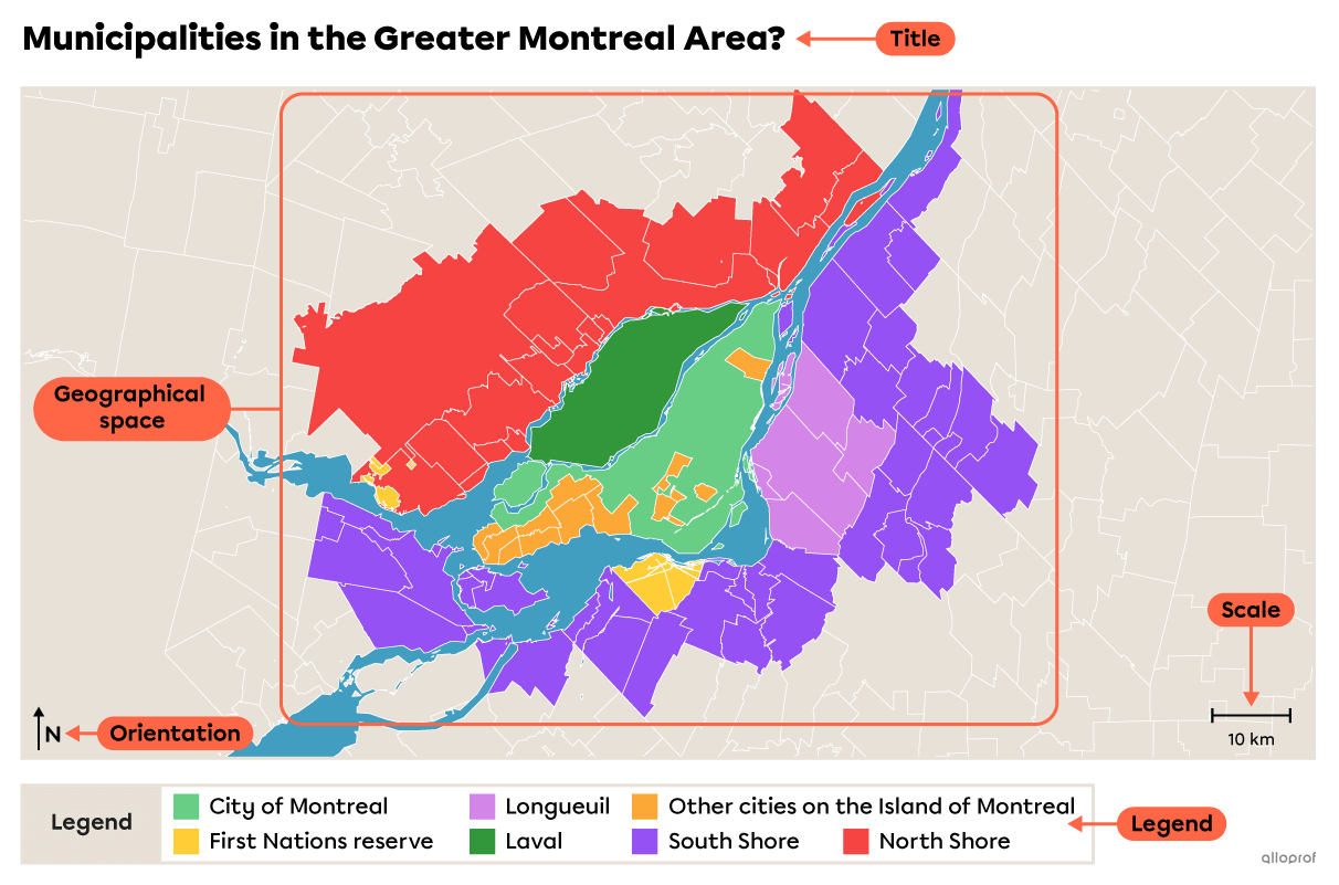 Municipalities in the Greater Montreal area.