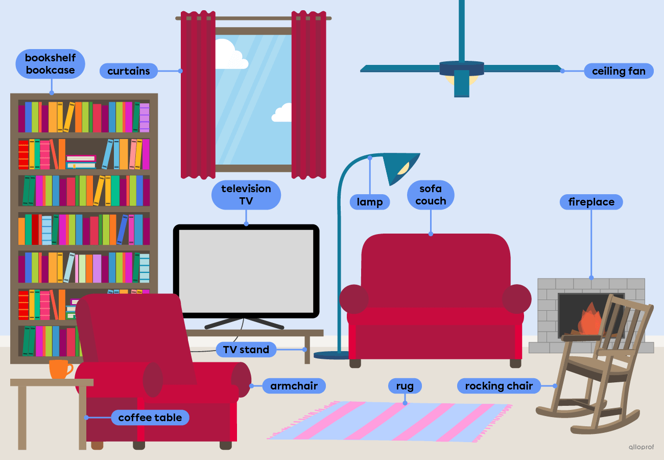 A living room.