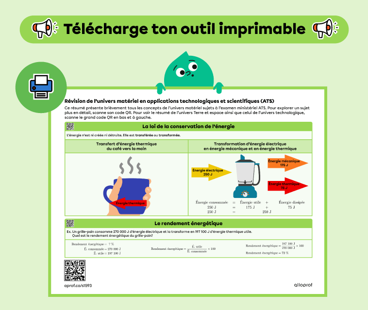 Télécharge ton outil imprimable.