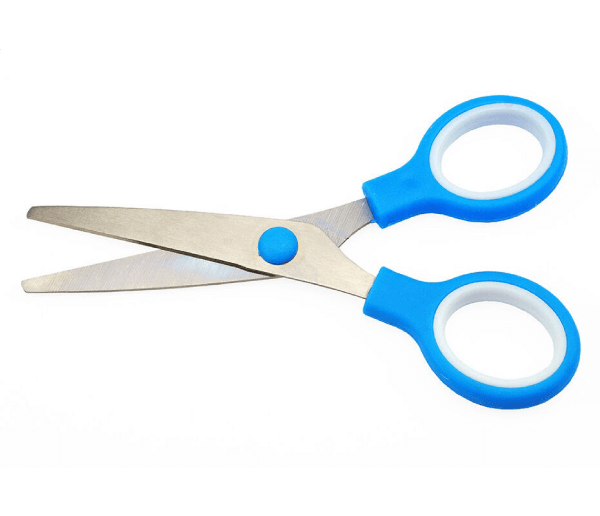 A pair of scissors.