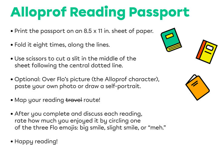 Alloprof Reading Passport