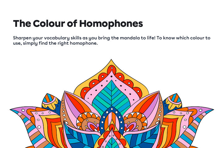 Homophones Mandalas