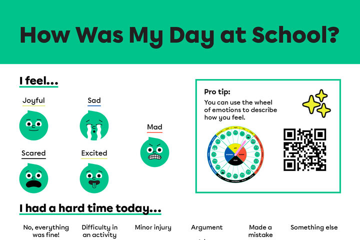 Helping my Child to Talk About Their Day at School