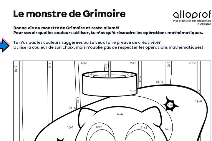 Opération coloriage