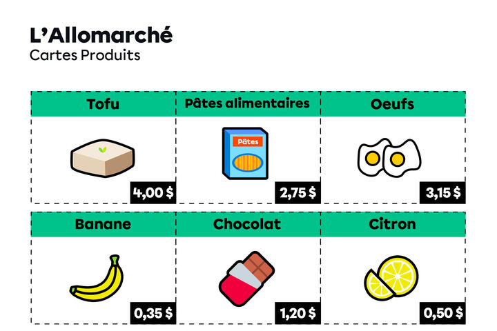 Aperçu du jeu Allomarché.
