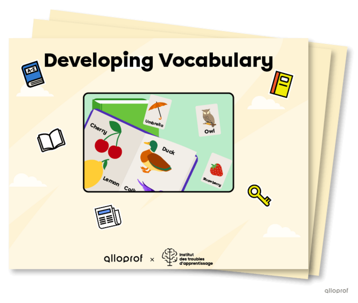 Developing Vocabulary.